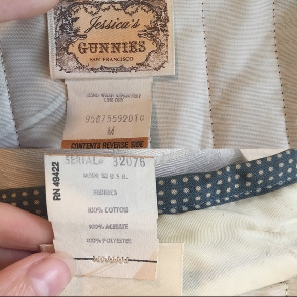 Gunne Sax M Vintage 70s Quilted Prairie Jacket - Picture 7 of 8